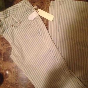 NWT Diesel Striped jeans